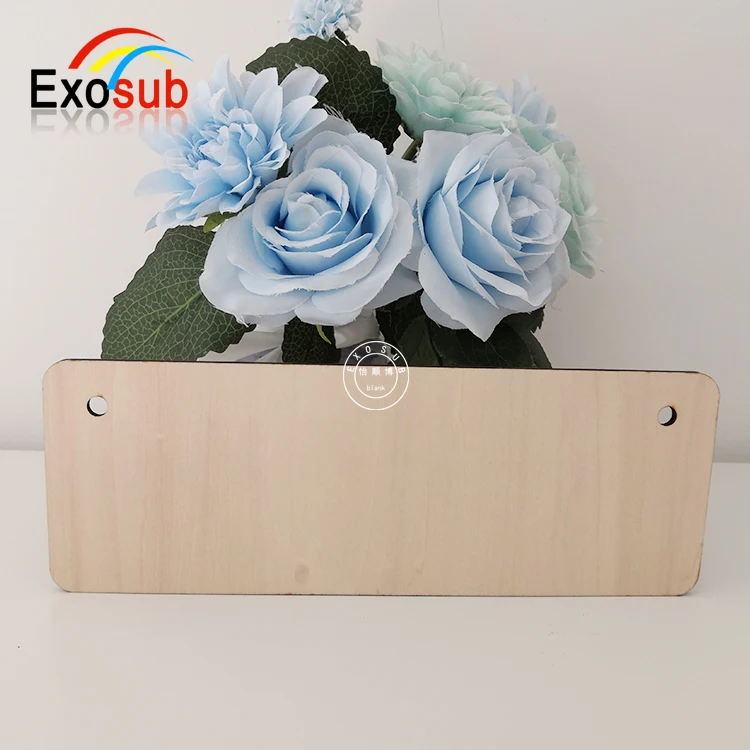 Low price Antique Sublimation Plywood sign for photo shops