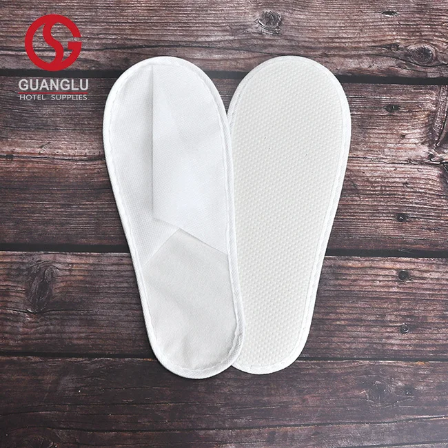 Одноразовые Белые Тапочки для гостиничного мотельного массажного спа-салона оптом в наличии