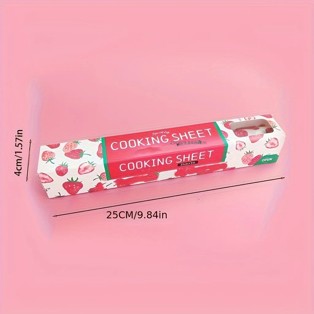 Custom Cute Pattern Disposable Biodegradable Food Packaging Grease Resistant Baking Oilproof Non-stick Wax Parchment Paper