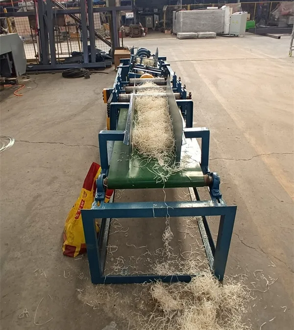 Wood Wool Firelighter Making Machine For Safe And Easy Ignition of Wood Burning Stove Without Any Odour