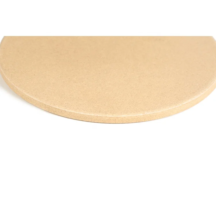 13inch Round Pizza Grilling Stone Cordierite Pizza Pan for Oven Baking Pizza Bread
