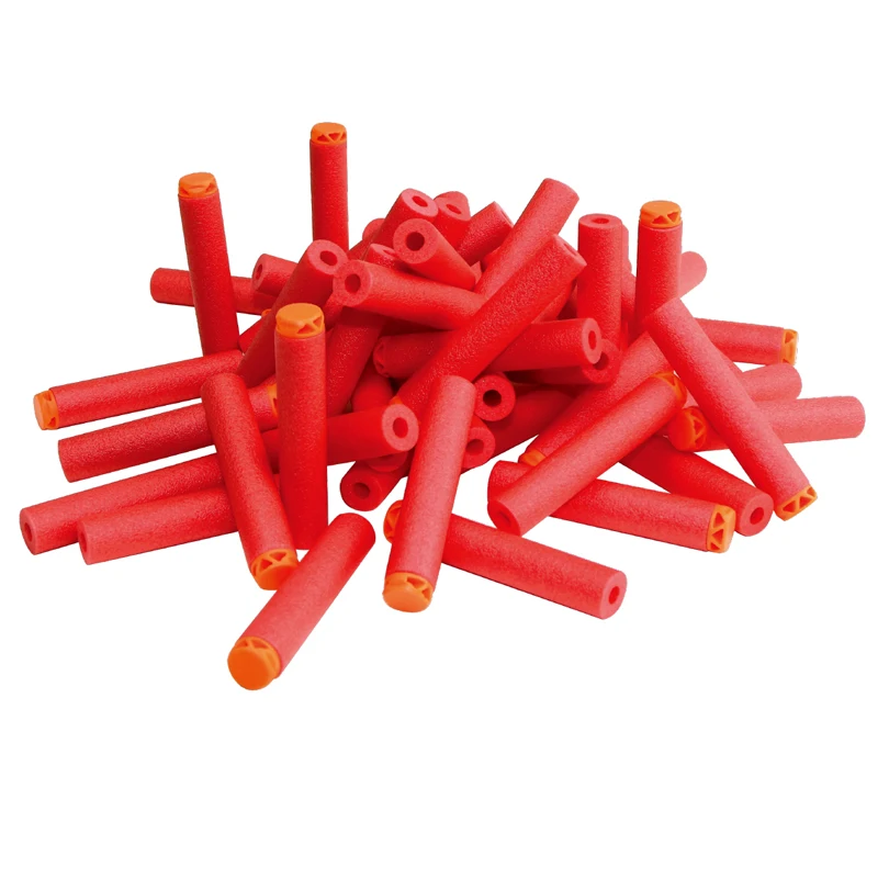 Refill Darts Bullets EVA Foam Soft Bullets Hollow Hole Head Gun Elite Series Blasters Kid Toy Gun Foam Bullets