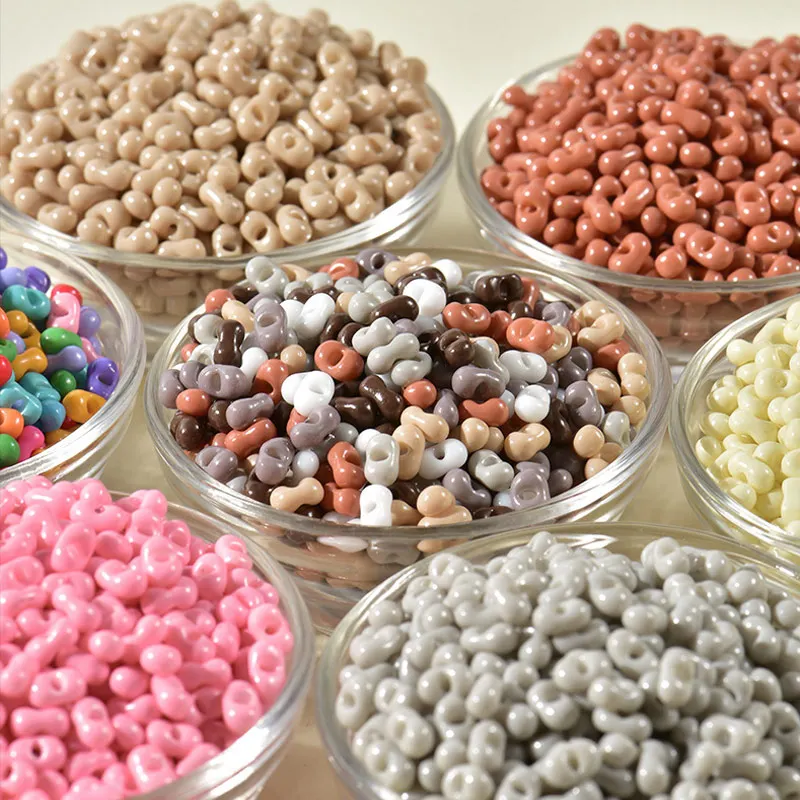 JC Crystal Glass Seed Beads Wholesale 3*6mm High Quality Peanut Shape FGB for Jewelry Making