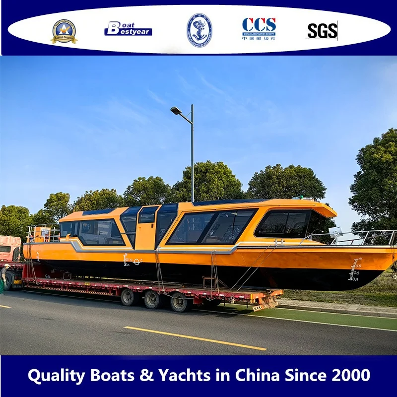 Bestyear 17.6m Fiberglass Electric Multifunction Boat
