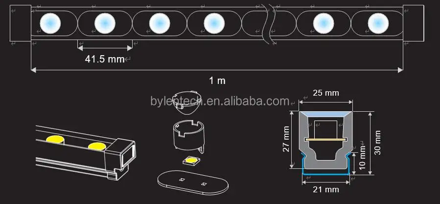 Vestidos светодиодная настенная Washeqipao для наружного платья настенная шайба 2white2dressterproof силиконовая черная Шэньчжэнь 90 80 жилых DC 24V