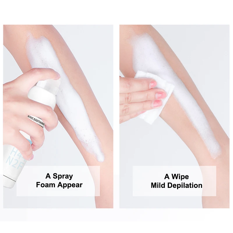 
professional underarm body skincare stop hair inhibitor growth cream spray 