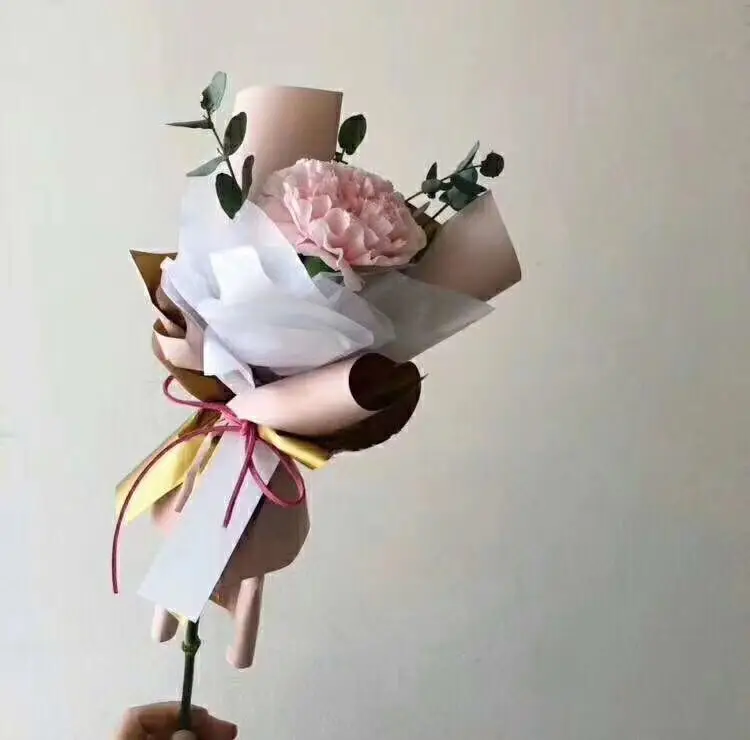 
Wholesale 17G New Flower Wrapping Paper Gift Packing Colorful Tissue Paper 