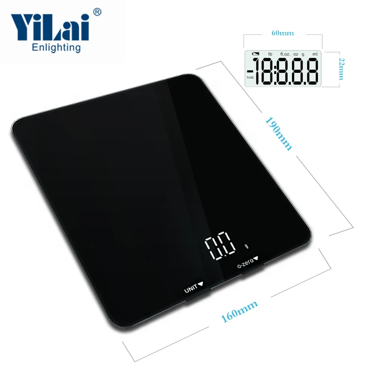 New Portable MINI 5Kg 11Lb Household Scales Electronic Digital Food Kitchen Weighing Scale Nutrition Food Electronic Scale