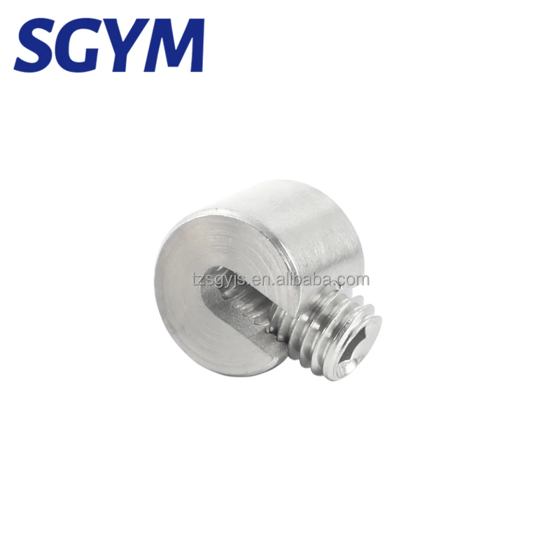 SGYM 2mm Rope Clips Stainless Steel 316 Rigging Hardware  Wire Rope Fittings Cable Clamp