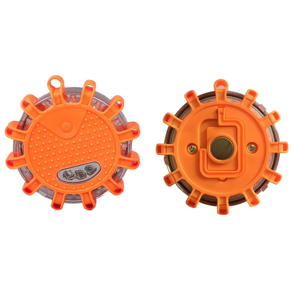 Magnetic and hanging led warning flash beacon warning light AAA battery 9 models strobe light led traffic solar warning light
