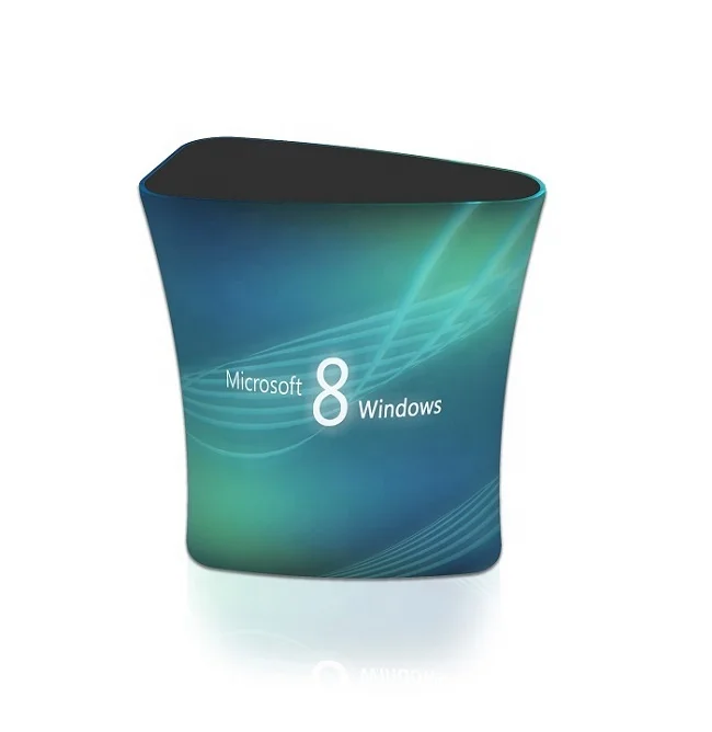 trade show table Changzhou factory the best quality pop-up display trade show counter free samples for Customer