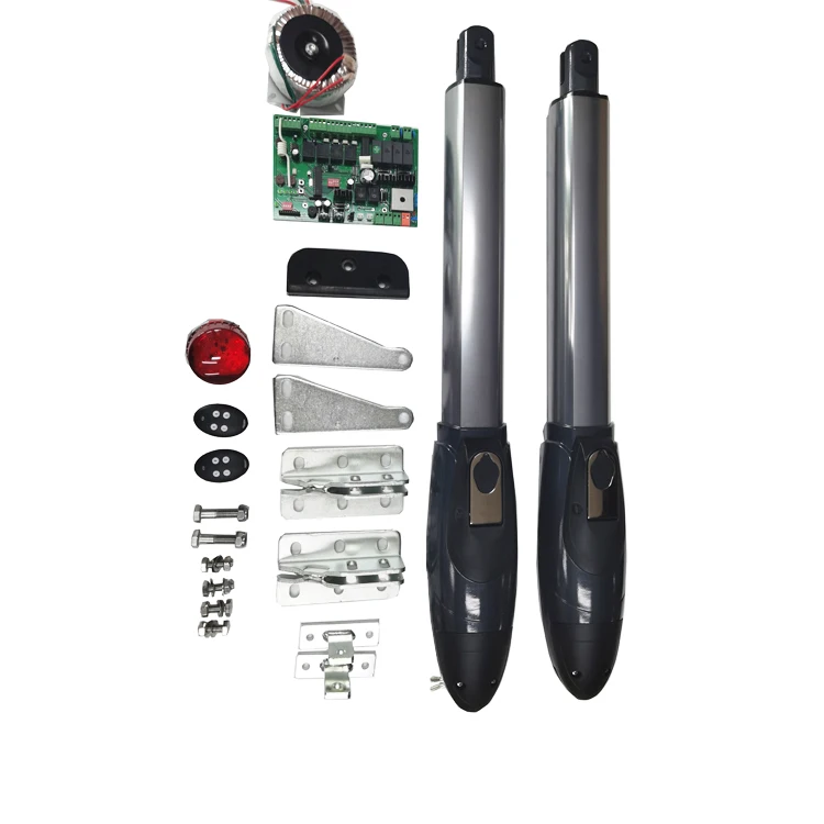 DC24V Electric Straight Arm Telescopic Rod Swing Gate Opener