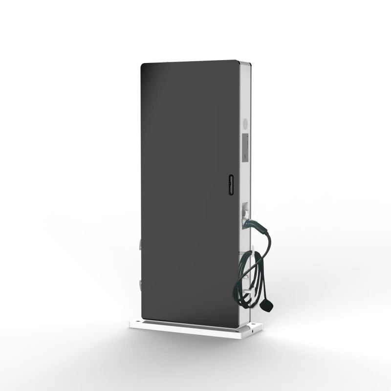 49 inch IP65 waterproof high brightness 3500 nits single and double sided screens Outdoor Ev Charging Post Advertising Display