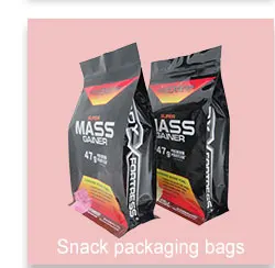 BPA Free Packaging Recyclable Plastic 1kg Rice Packing Bag Custom Four Side Seal Pouch with logo printing
