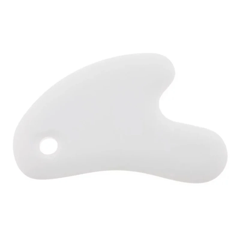 Chinese Traditional Massager cosmetic Board Portable Ceramic Facial Gua Sha Eyes Scraping Massage Tool