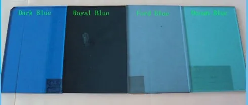 4mm 5mm 6mm 8mm 10mm float colored dark blue brown euro grey bronze green black tinted reflective Glass