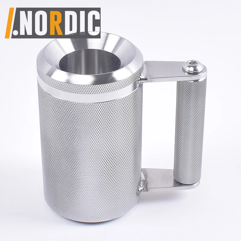 304 Stainless Steel Dumbbell Weight Heavy Mug With Knurling Grip Dumbbell Water Bottle Dumbbell For Arm Wrestling Training