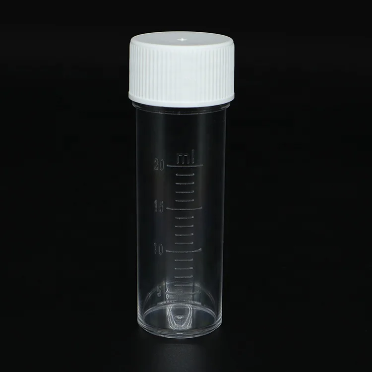 Factory supply 25ml plastic sputum specimen container disposable sputum cup medical patient test sputum container