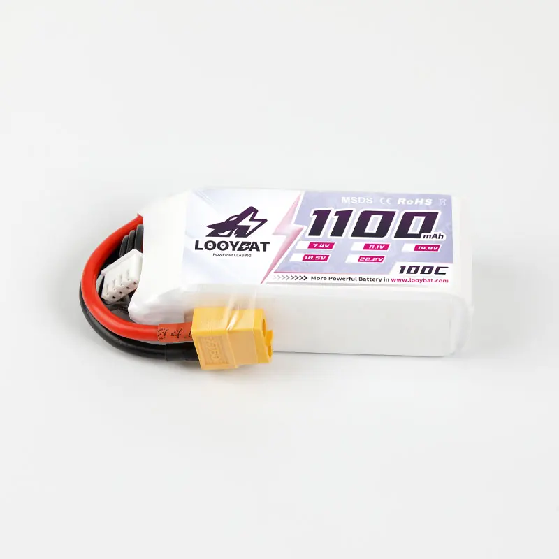 Пользовательские FPV батарея 6s 22 2 v Lipo 100C высокой мощности 1000 мАч 1100 Fpv Дрон литиевая Липовая с XT60 штекер