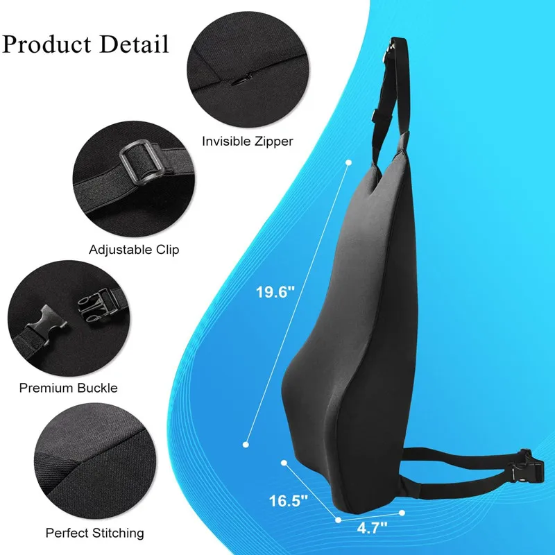 Car Driver Seat Cushion New Design Back Cushion For Car Comfortable Four Seasons Car Cushion