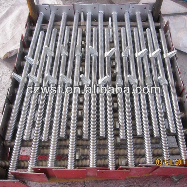 Q235 Scaffold Prop leveling shoring Painted Hollow Solid Adjustable Scaffolding screw jack base