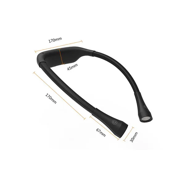 
2021 Hot Sales Tri-color temperature stepless dimming night running hanging neck lights 