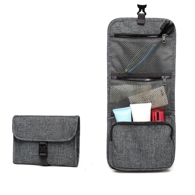 New Hanging Toiletry Bag Women Cosmetics Make Up Sturdy Hook Shower Bags Travel Toiletry Wash Organizer Kit for Men