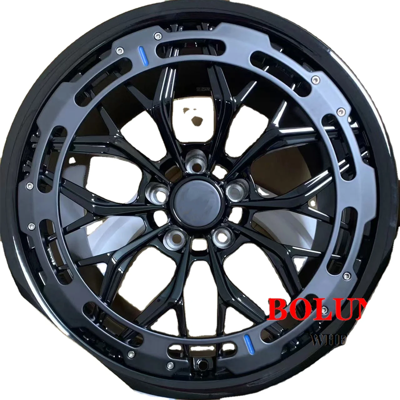 20 21 22 Inch Auto Car Alloy Aluminium Hub with matt black Decorative Aerodisc Wheels Rims For Lamborghini Urus
