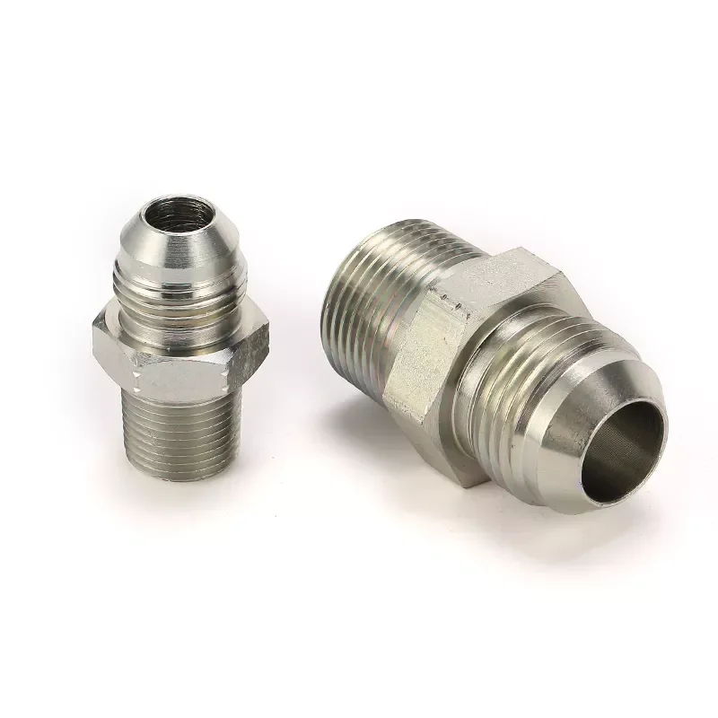 High pressure hydraulic fitting hydraulic parker one piece NPT/JIC/BSP fittings female carbon steel fittings