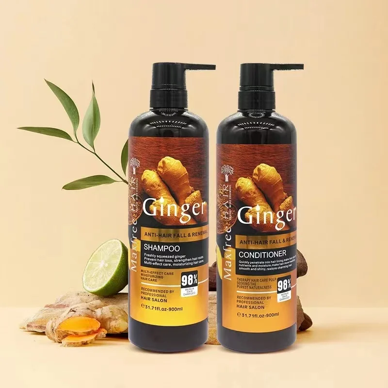Lowest Prices Guangzhou Hair Care Ginger Juice Growth Shampoo Anti Loss Sulfate
