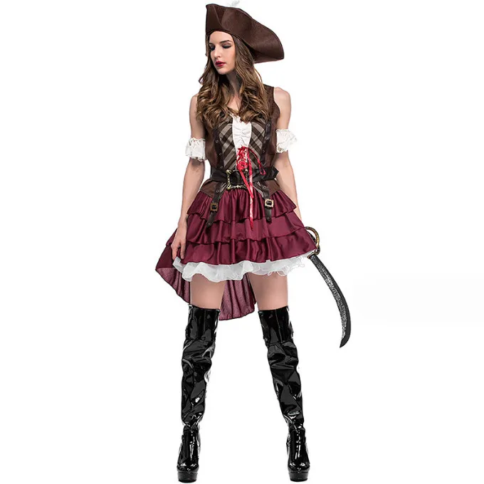 Halloween Costume Female Pirate Suit Pirate Cosplay Costume