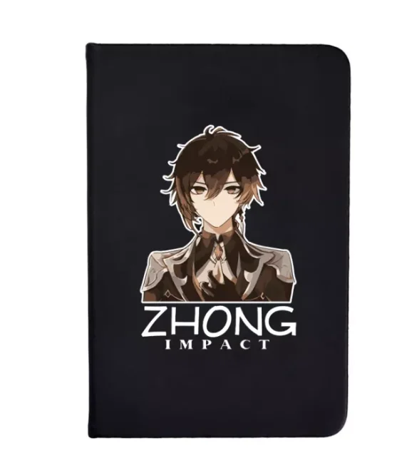 Game Genshin Impact Anime Peripl Notebooks Simple And Fashionable Office Black Matte Book Anime Cosplay Handbook