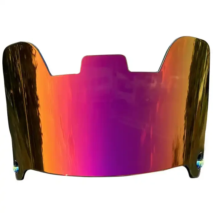 In Stock American Football Visor Shield with Clips for American Football Helmet Custom Football Visor