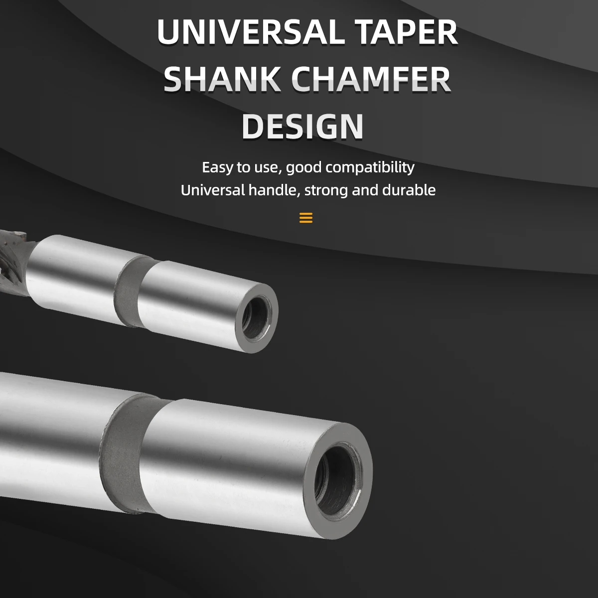 High Precision Morse Taper Shank End Milling Taper Morse Shank Welding Carbide Mill Cutter Straight edge end mill