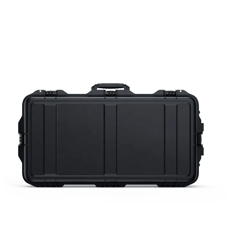 7050 Custom Toy air-soft Gun Battery Case Plastic Waterproof Long Gun Hard Case 4 Gun Storage Case