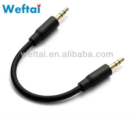 3.5mm Aux Gold Audio Cable Male To Male