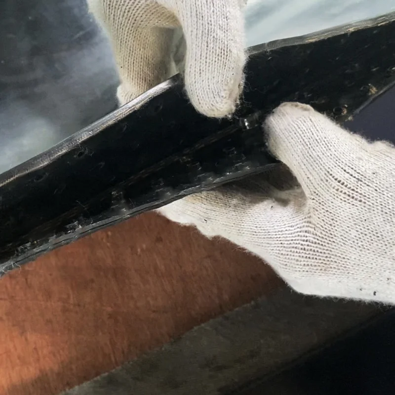 rubber conveyor belt lacing