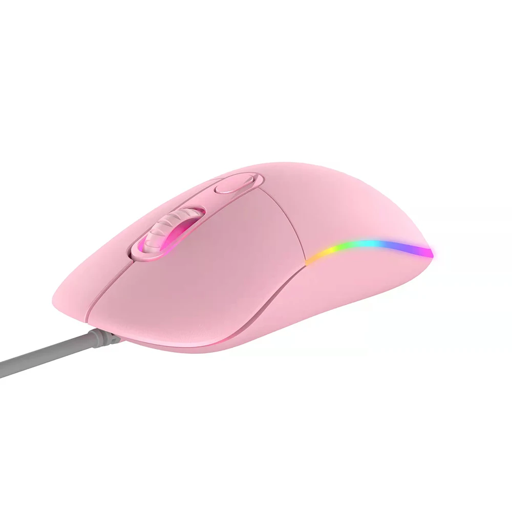 4 Colors Led Lights Wired Mouse For PC Laptop Computers