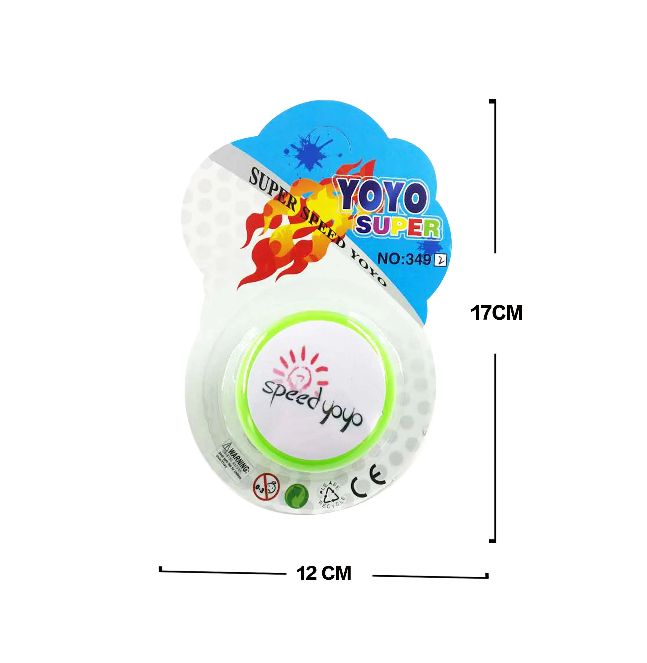 Wholesale Factory Direct LED Mini Yoyo Ball Sun Style 1A Spoof toys Halloween For Kids