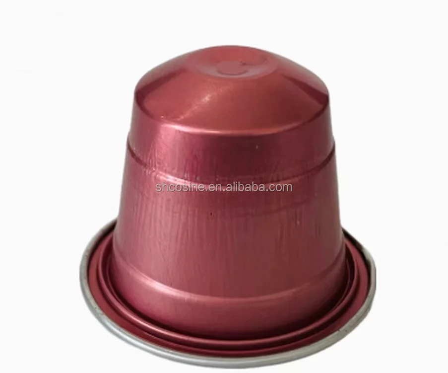 empty 37 mm Wholesale espresso coffee with aluminum foil Empty coffee capsule