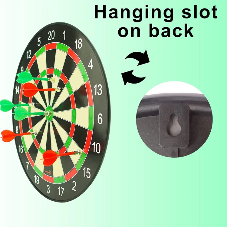 Funny Custom Magnetic Dart Board Game High Quality Kids Toy Leisure Game Dual-Use Darts Set with 8 Flights Dart