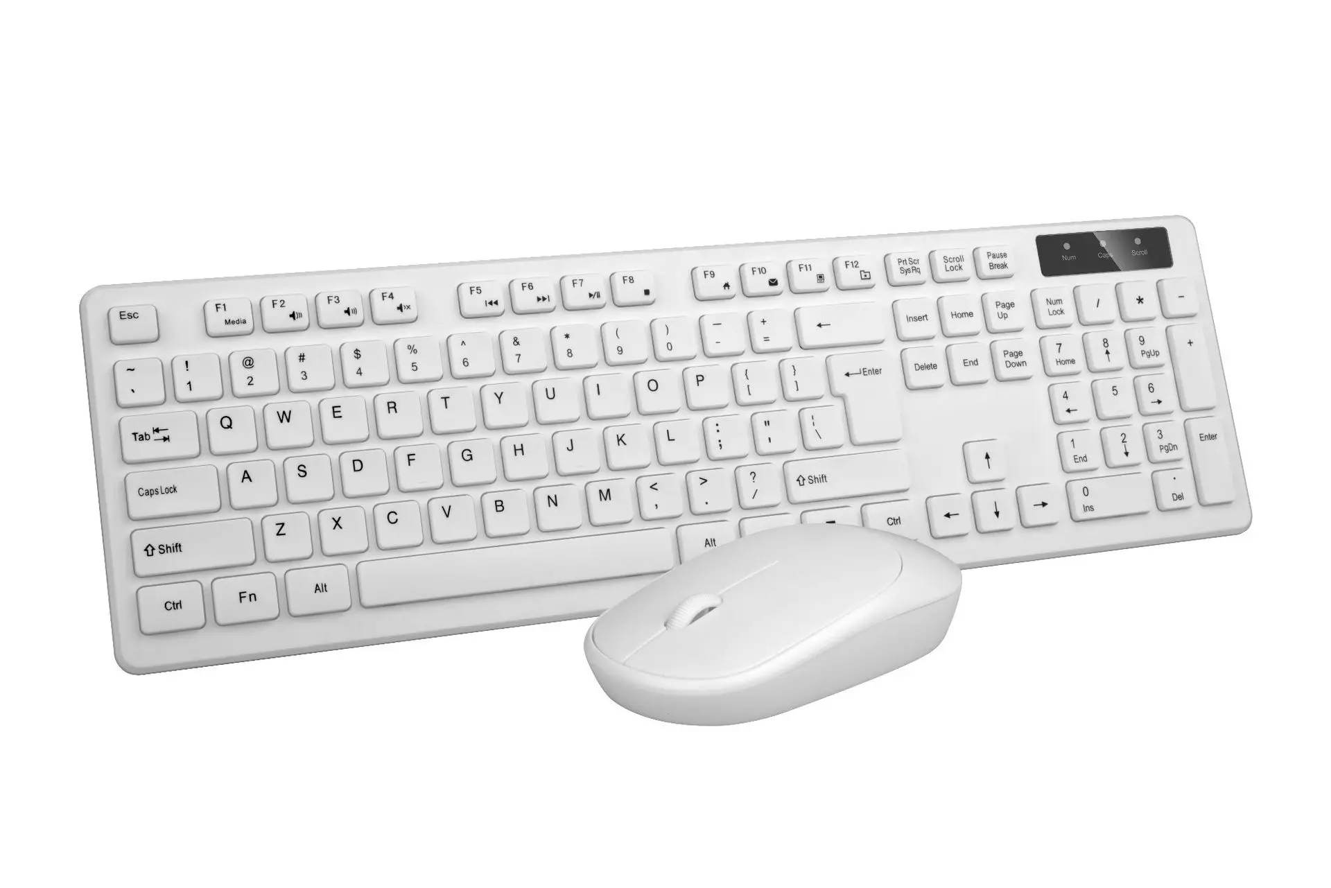 Wireless Keyboard Mouse Cover Russian Hebrew Traditional Portuguese Arabic Customizable