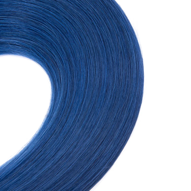 Trade Assurance Supplier Raw Human Hair  Vrigin Cuticle Aligned  Different Color Nano Ring Tip Human Hair Extension