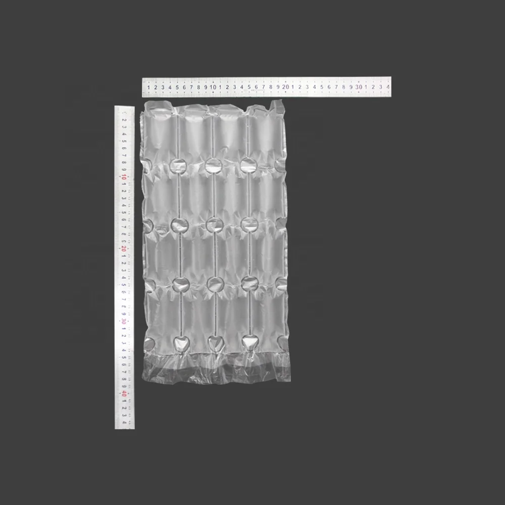 Factory Inflatable food packaging plastic film Air bubble film rolls