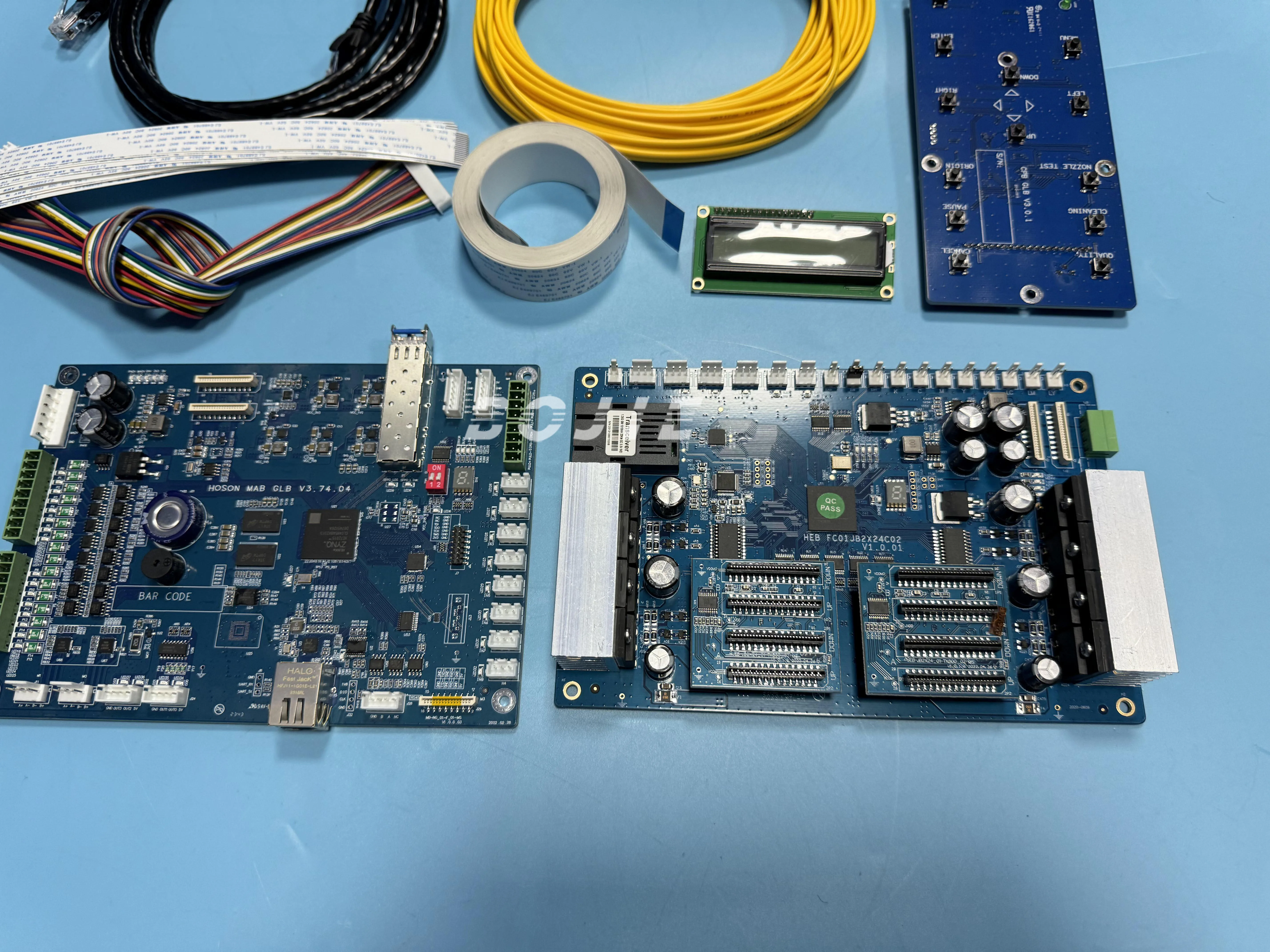 Good Quality hoson tx800 4H printhead complete electronic kit board mainboard V3.74 headboard V1.0.01 for upgrade modify printer