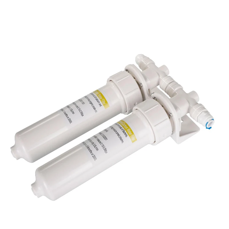 dual handle lever residential filtered boiling water and filtered chilled water dispenser faucet