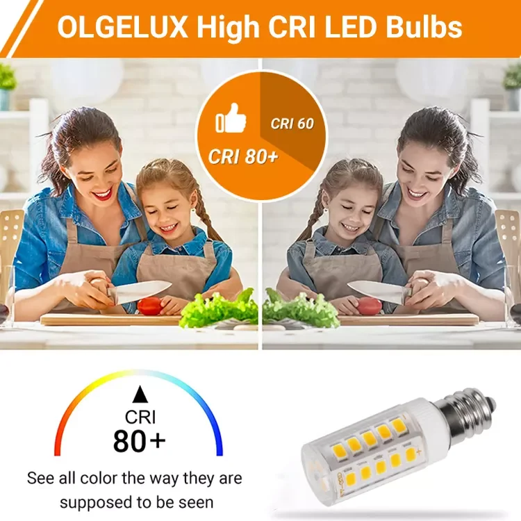 110v E12 Bulb Led Led Led Bulb E12 110v Dimmable 4W  Ceramic Bulb Warm Light