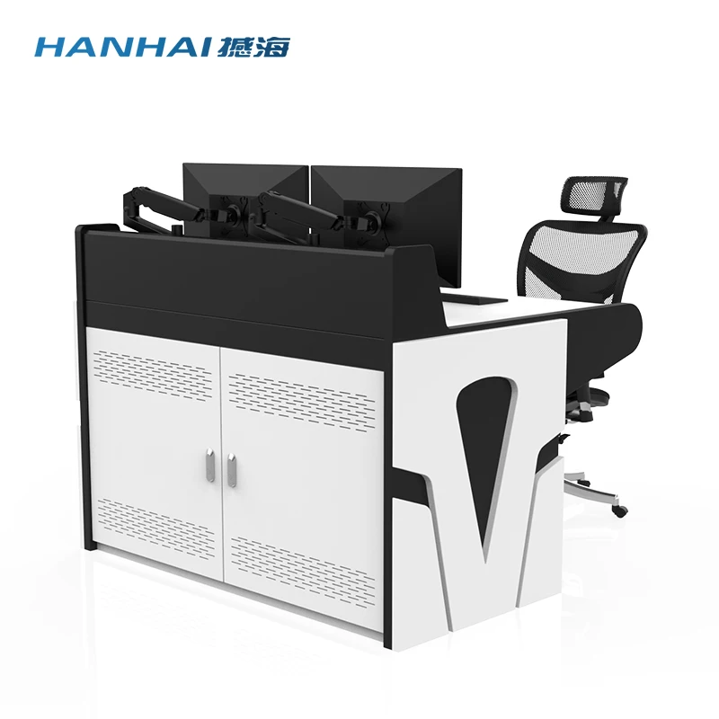 Security Command Center control room console tables