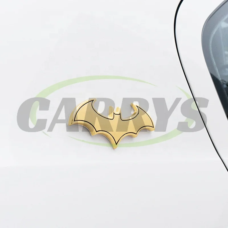 Universal Alloy Metal Auto Bat Badge Symbol Car Emblem Decal Sticker