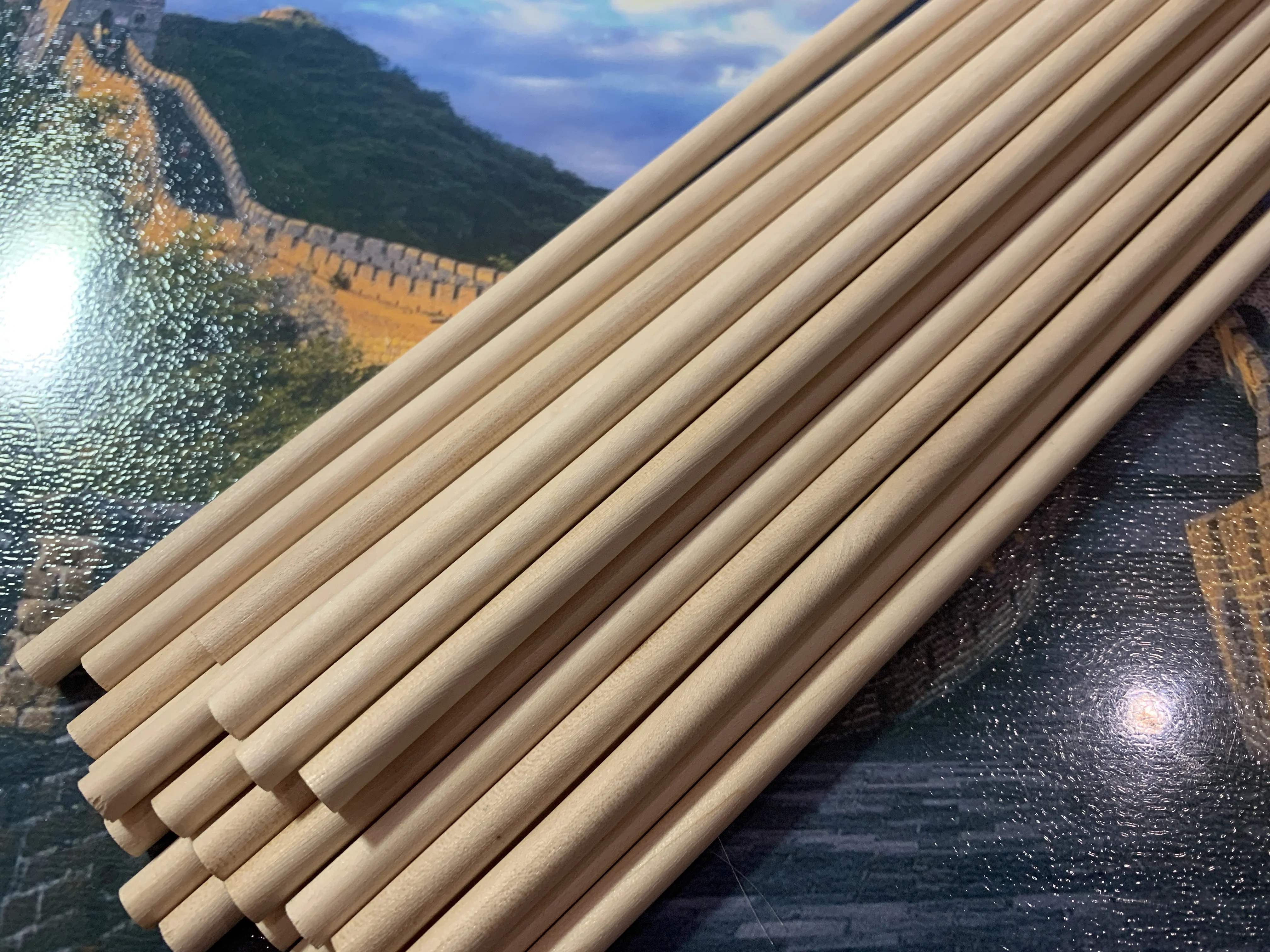 Marshmallow Skewer Candyfloss Stick Birch Wood Sticks